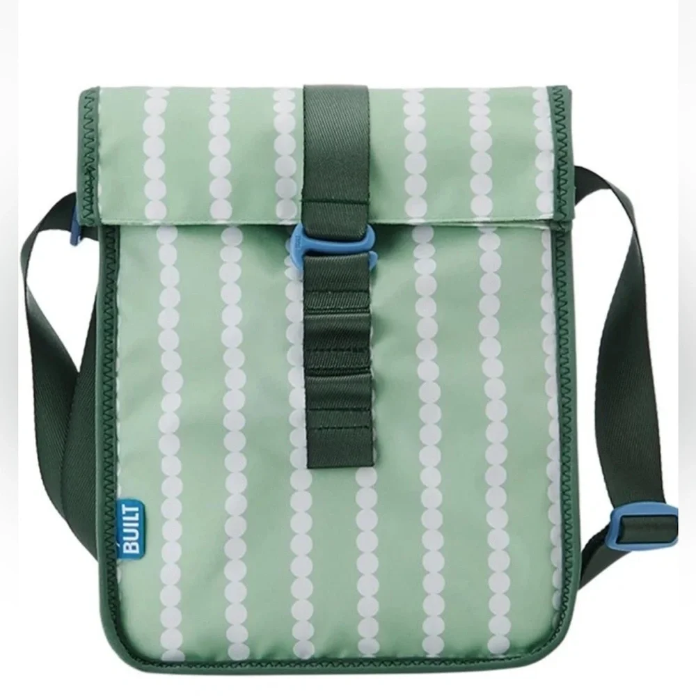 Water-resistant Polyester Lunch Bag Lightweight Insulated Reusable Adjustable